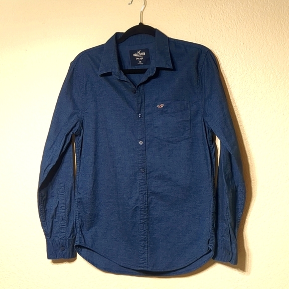 HOLLISTER CHAMBRAY SHIRT - Picture 4 of 6
